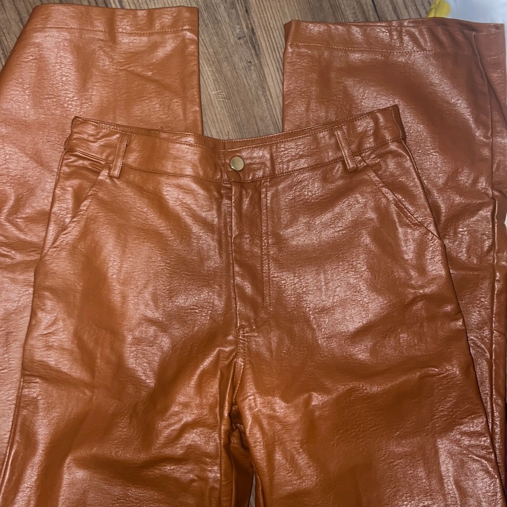 Leather pants